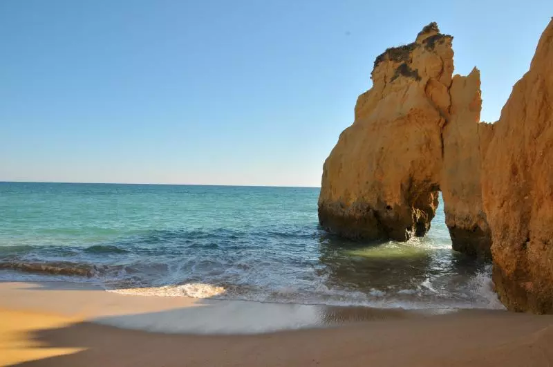 Atlantic coast in the Algarve